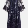 Glisten Sequin Evening Dress