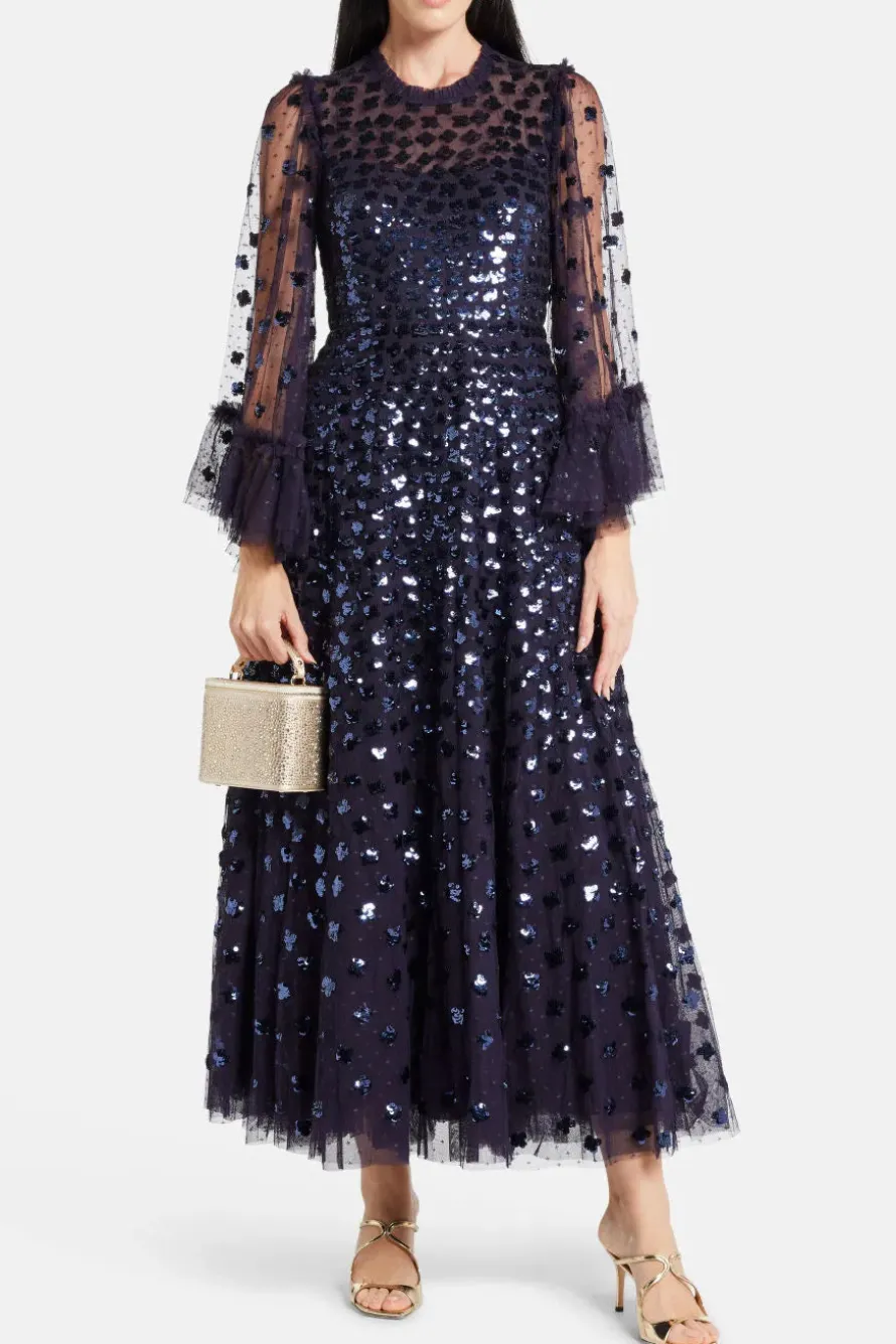 Glisten Sequin Evening Dress