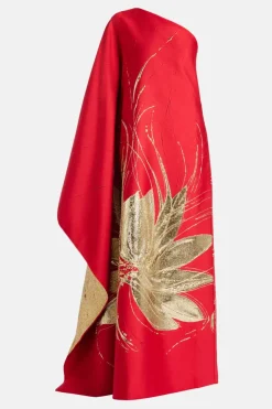 Hardison One Shoulder Maxi Dress