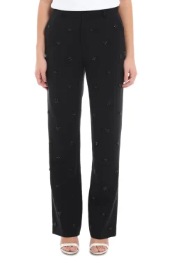 High Waisted Full Length Trouser