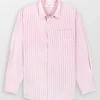 Hotel Du Cap Cursive Oversized Shirt