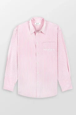 Hotel Du Cap Cursive Oversized Shirt