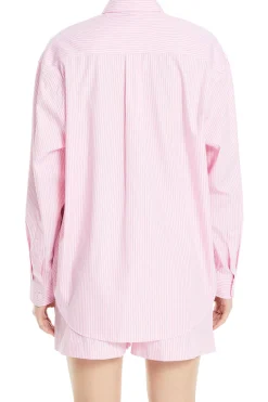 Hotel Du Cap Cursive Oversized Shirt