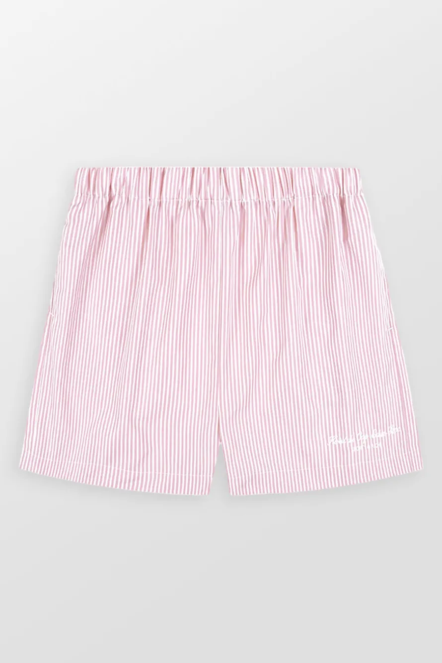 Hotel Du Cap Cursive Poplin Shorts
