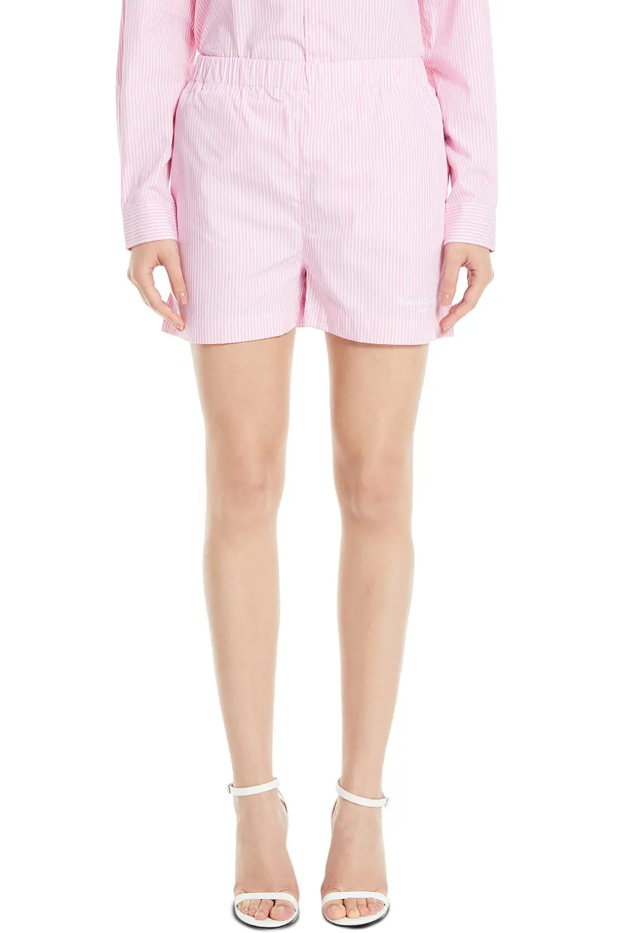 Hotel Du Cap Cursive Poplin Shorts