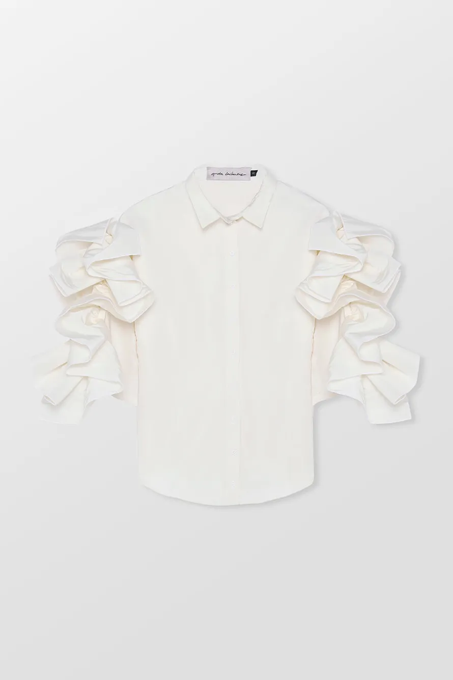 Indsay Ruffle Shirt
