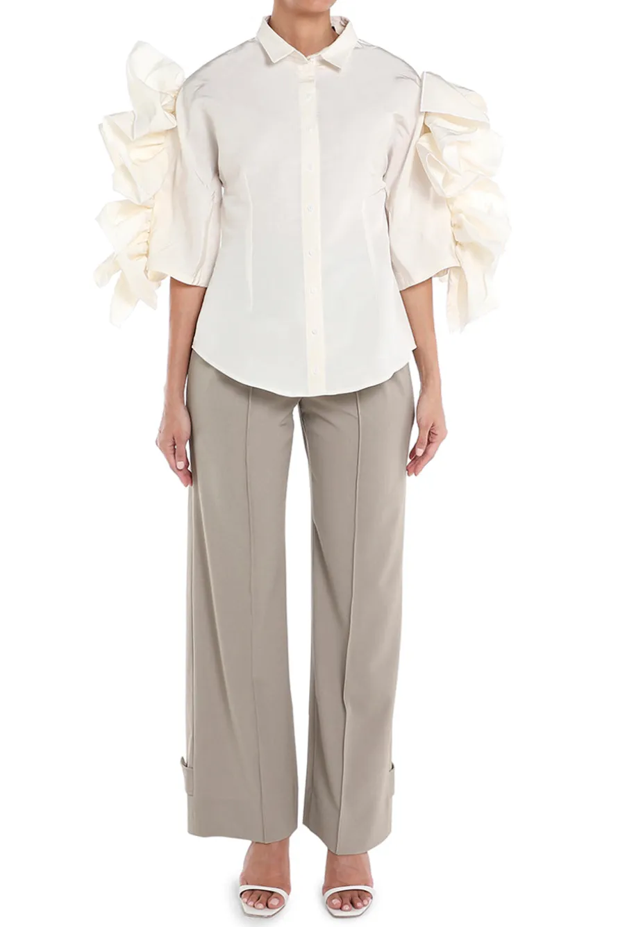 Indsay Ruffle Shirt