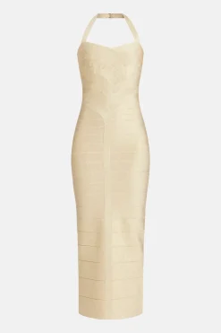 Iris Metallic Maxi Dress