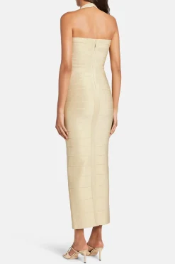 Iris Metallic Maxi Dress