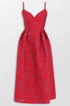 Isabela Jacquard Maxi Dress