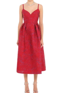 Isabela Jacquard Maxi Dress