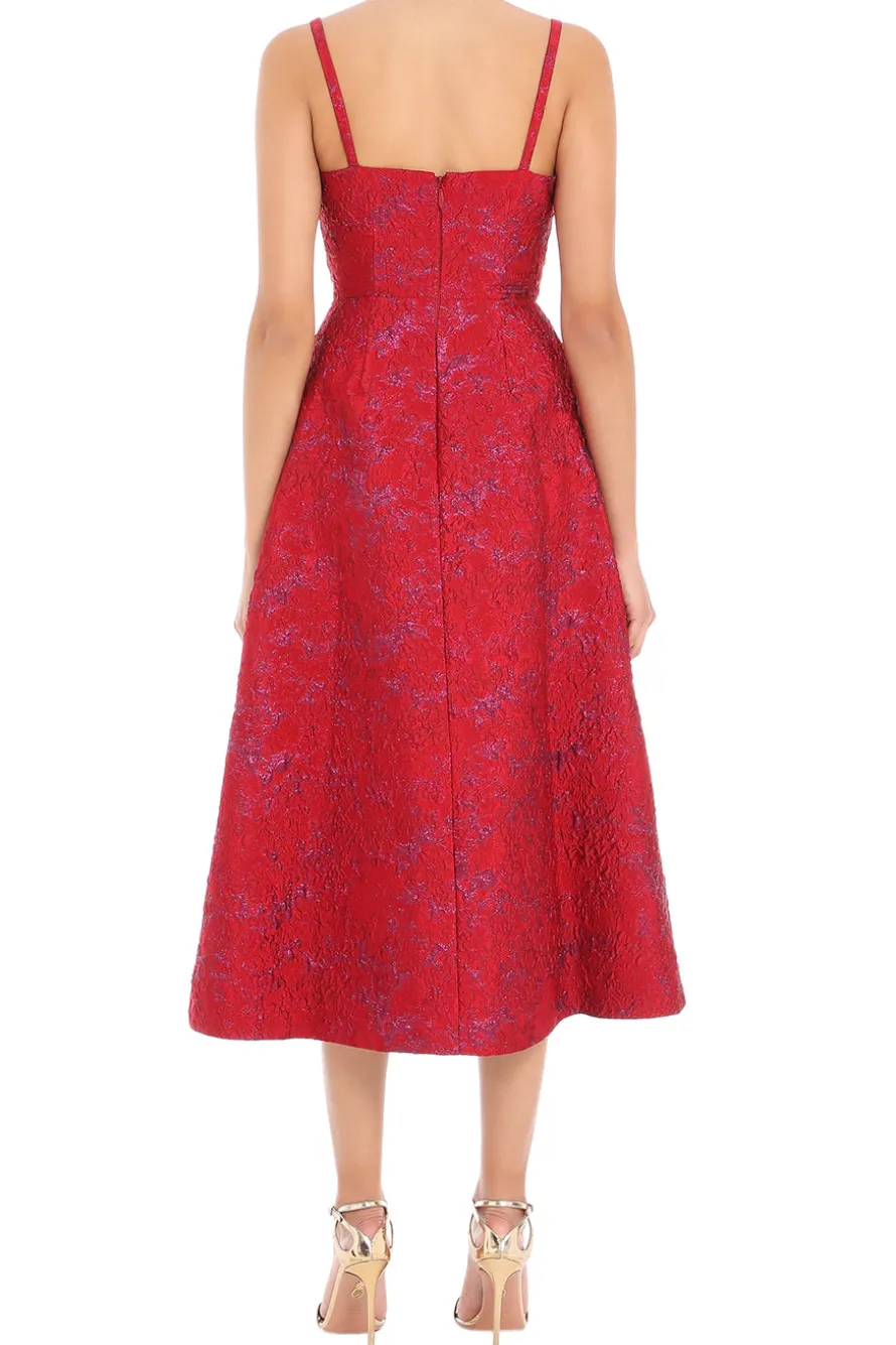Isabela Jacquard Maxi Dress