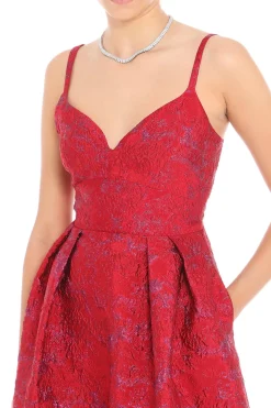 Isabela Jacquard Maxi Dress