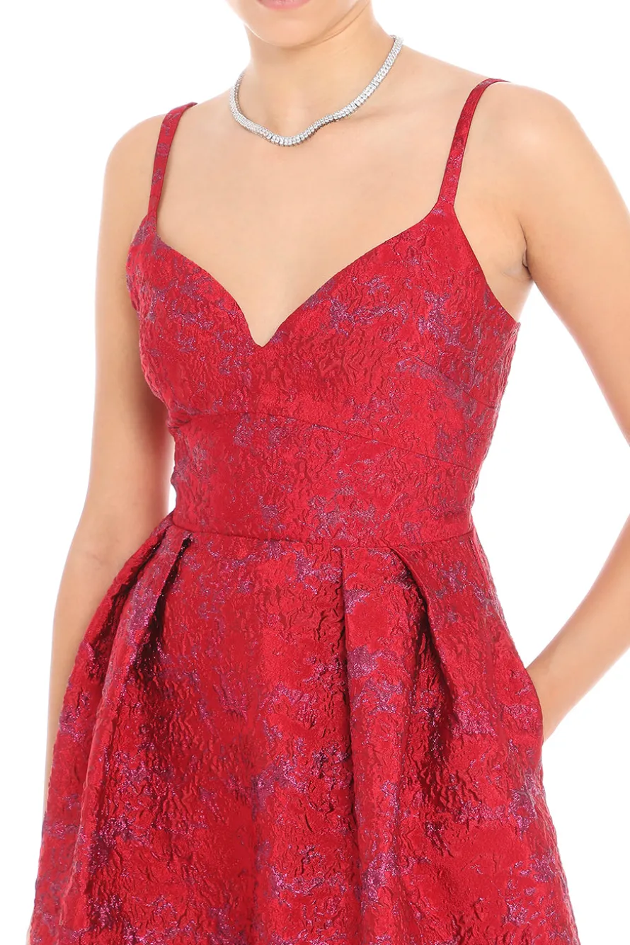 Isabela Jacquard Maxi Dress