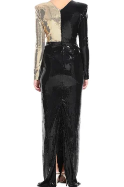 Kandinsky Maxi Evening Gown