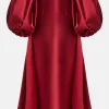 Lea Off Shoulder Cape Evening Gown