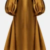 Lea Off Shoulder Cape Evening Gown