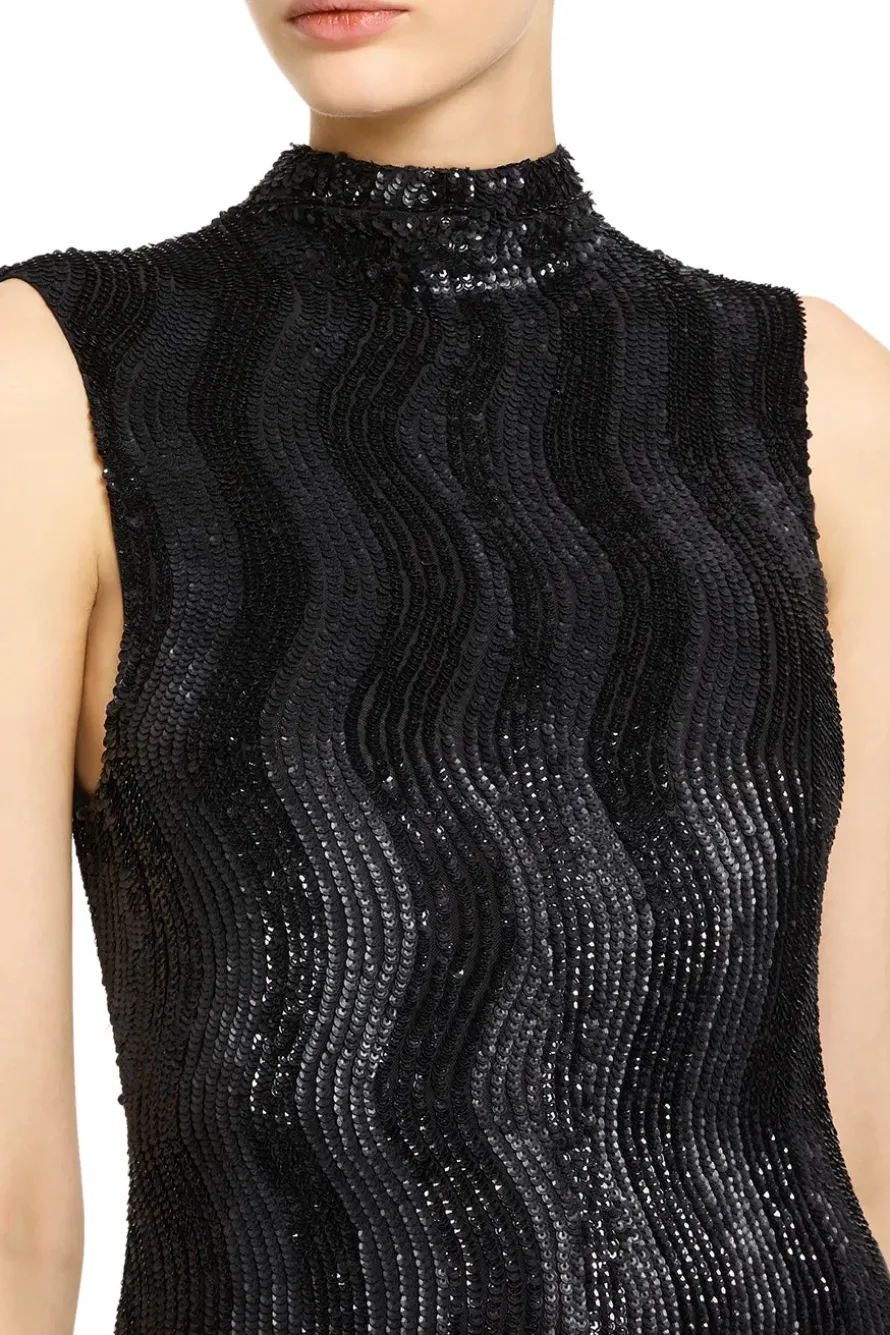 Leonie Embellished Evening Dress