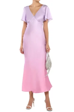 Letty V Neck Midi Dress