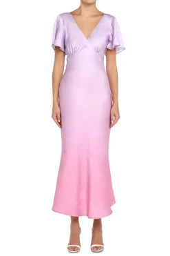 Letty V Neck Midi Dress