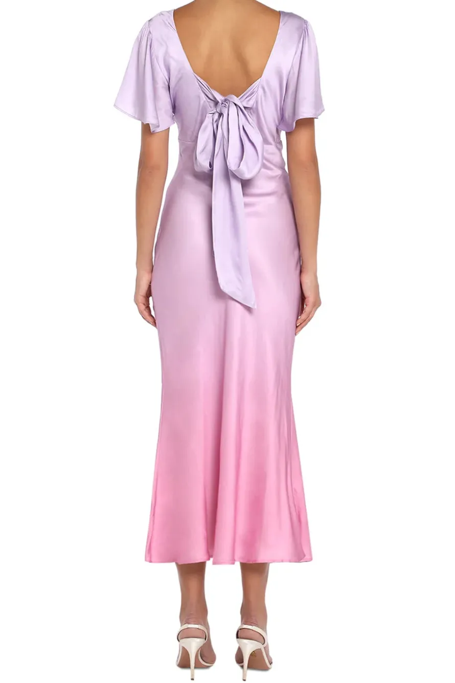 Letty V Neck Midi Dress