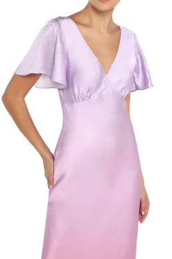 Letty V Neck Midi Dress