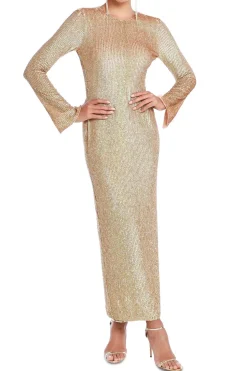 Lorna Embellished Full-Sleeve Maxi Dress