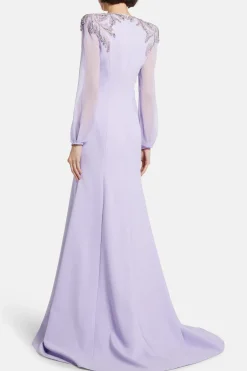 Mercury Embellished Evening Gown