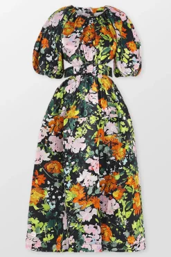 Mimosa Cut-Out Midi Dress