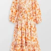 Naia Floral Midi Dress
