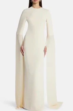 Naomi Evening Dress in White
