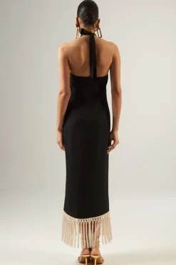 Nina Fringe Maxi Dress
