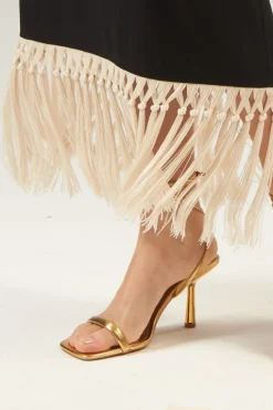 Nina Fringe Maxi Dress