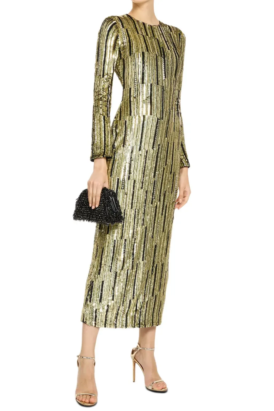 Nola Embellished Evening Dress