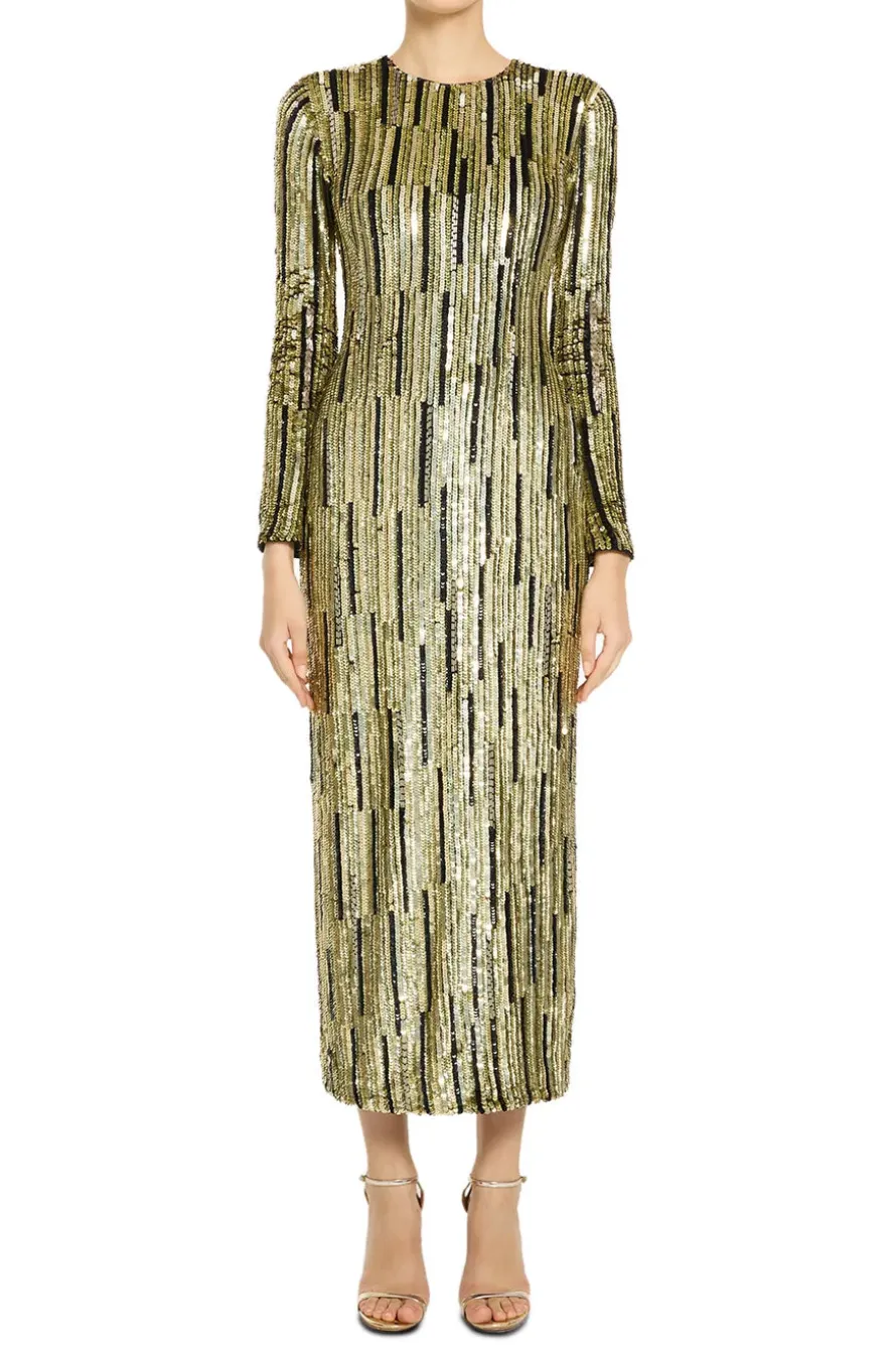 Nola Embellished Evening Dress