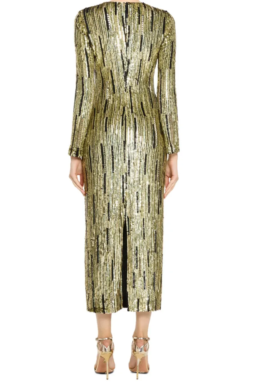 Nola Embellished Evening Dress