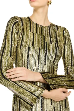 Nola Embellished Evening Dress