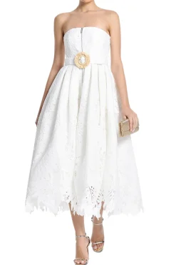 Norine Bustier Midi Dress
