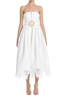 Norine Bustier Midi Dress