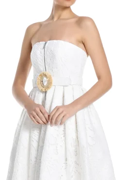 Norine Bustier Midi Dress