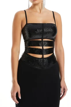 Nova Sequin Evening Gown