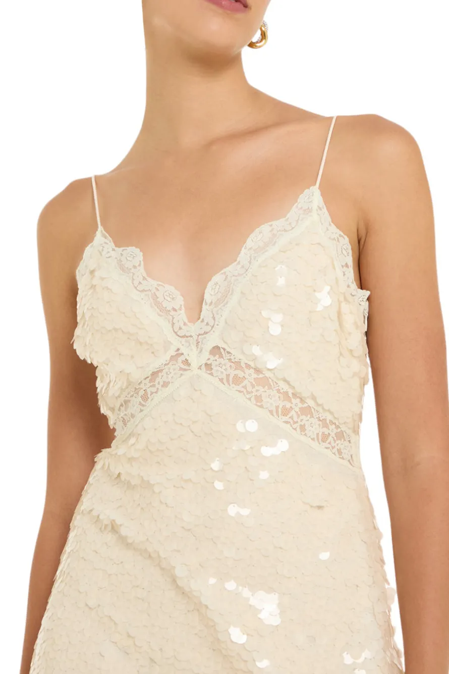 Olmine Sequin Maxi Dress