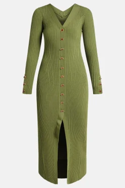 Ondine Knit Midi Dress