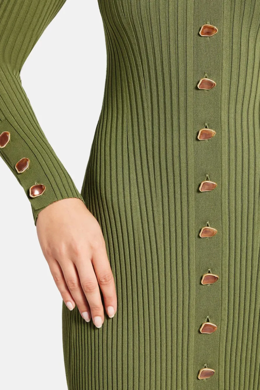 Ondine Knit Midi Dress