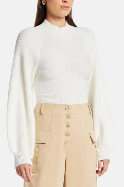 Open Back Knit Bodysuit