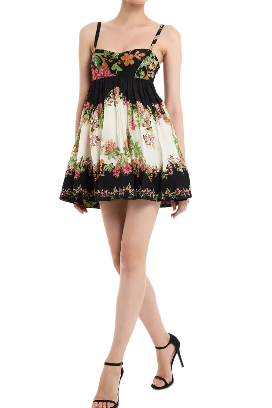 Pahi Floral Dress With Quilted Yoke