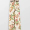Pahi Floral Jumpsuit With Buckle Belt