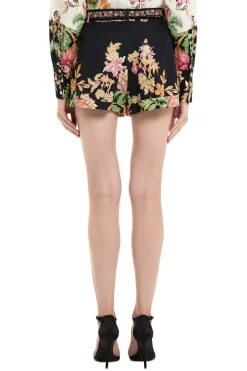 Pahi Floral Shorts With Buckle Belt