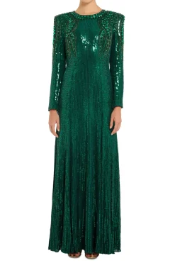 Paloma Embellished Evening Gown