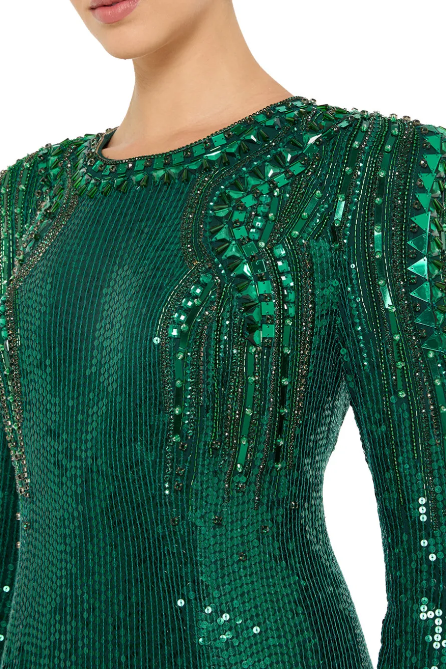 Paloma Embellished Evening Gown